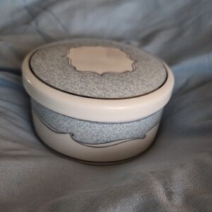 Wedgwood Blue and White Bone China Box